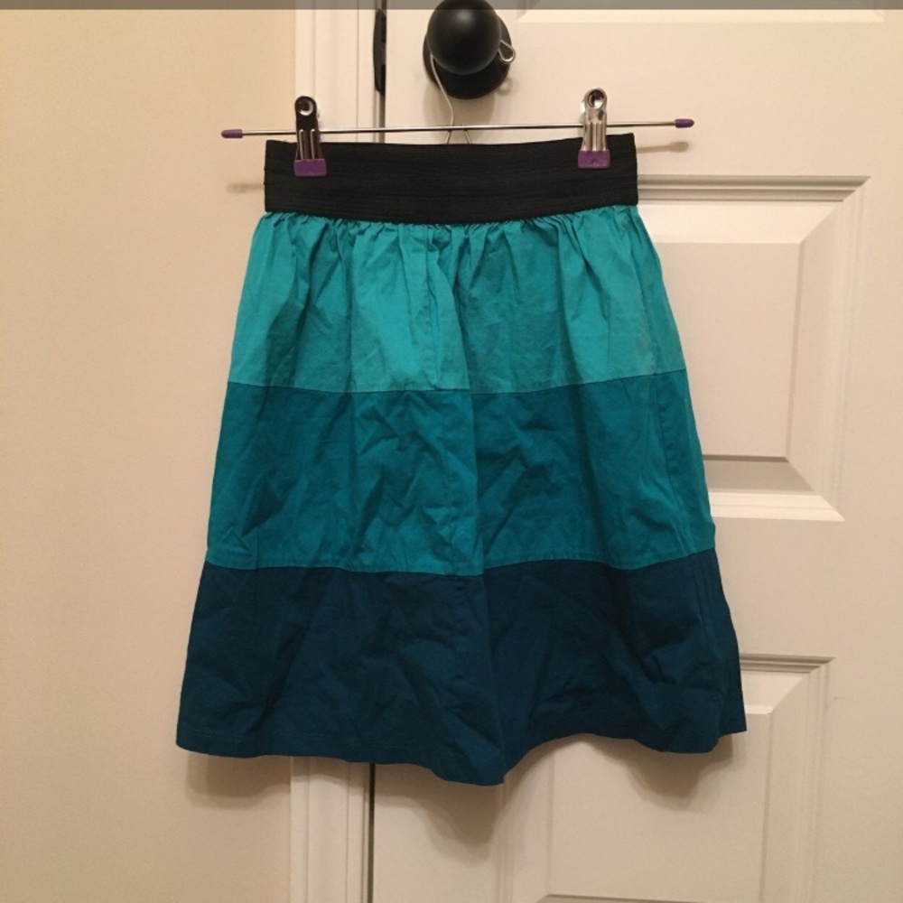 Colorblock Skirt - Picture 2 of 4
